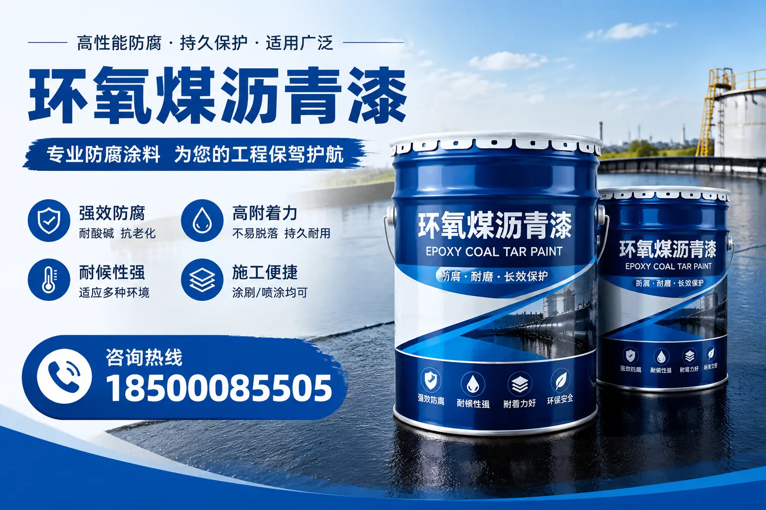 环氧煤沥青漆与其他漆类的比较，成都用户的选择依据